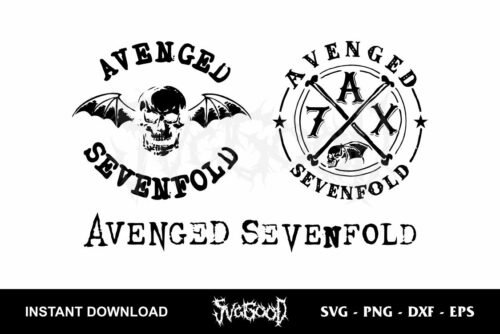 avenged sevenfold svg cricut