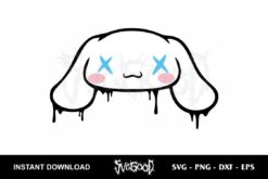 Cinnamoroll Drip SVG