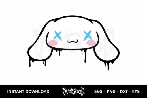 Cinnamoroll Drip SVG