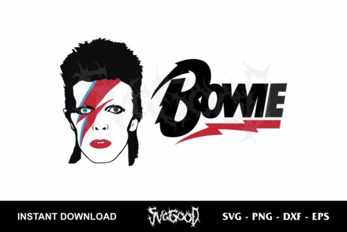 david bowie svg