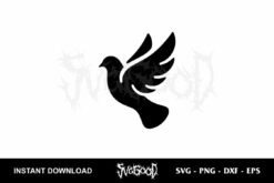 Dove Clipart SVG Free