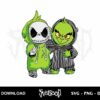 grinch and jack skellington svg