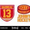 johnny gaudreau svg cricut