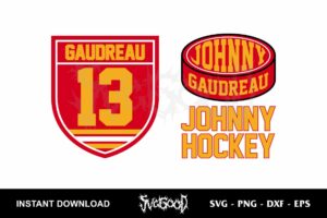 johnny gaudreau svg cricut