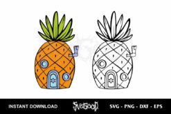 Spongebob House SVG Cricut