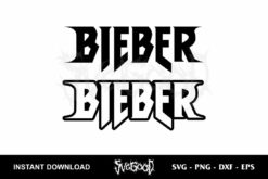 bieber logo svg justin bieber svg