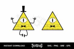 Bill Cipher SVG Cricut