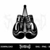 boxing gloves vector svg