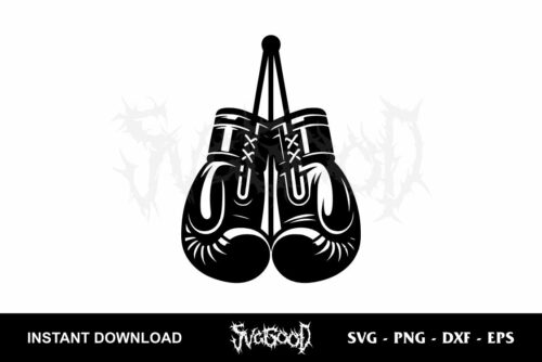 boxing gloves vector svg