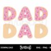 donut dad svg cricut