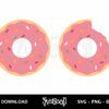 donut svg cricut