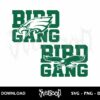 philadelphia eagles bird gang svg