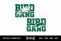 Philadelphia Eagles Bird Gang SVG