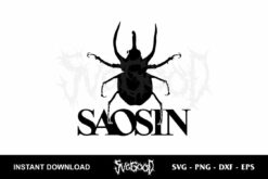 Saosin Logo SVG Cricut