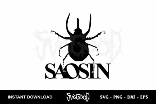 saosin logo svg cricut