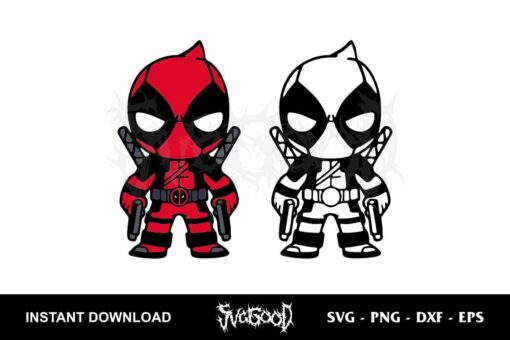 Baby Deadpool SVG Cricut