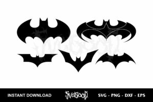 batman logo silhouette svg