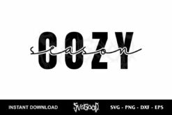 Cozy Season SVG Free