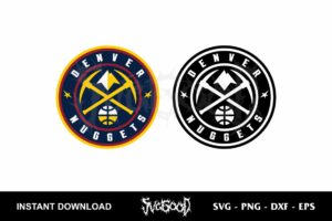 denver nuggets logo svg cricut