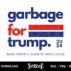 garbage for trump 2024 svg