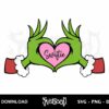 grinch hand swiftie svg