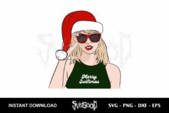 Merry Swiftmas SVG Taylor Swift SVG