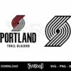 portland trail blazers logo svg cricut