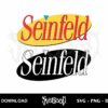 seinfeld logo svg cricut