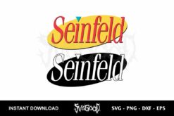 Seinfeld Logo SVG Cricut
