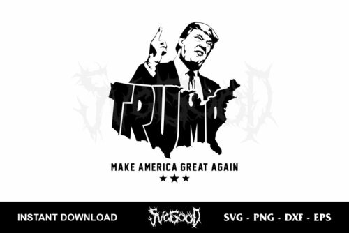 trump make america great again svg cricut