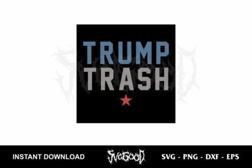 trump trash svg