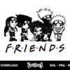 naruto friends svg clipart