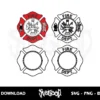 Fire Dept SVG layered 2 fire dept svg layered