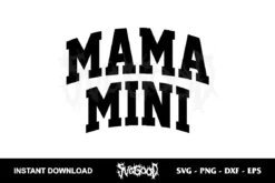 Mama And Mini SVG Free