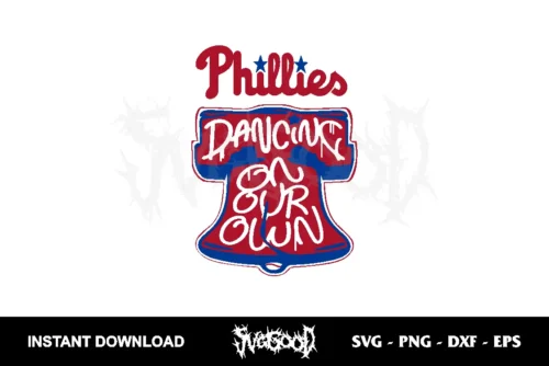 phillies dancing on our own svg