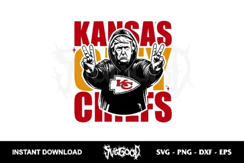 trump kansas city chiefs svg