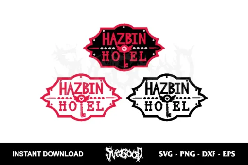 Hazbin Hotel Logo Vector SVG