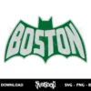 Boston Celtics Batman SVG 2 boston celtics batman svg