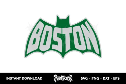 boston celtics batman svg