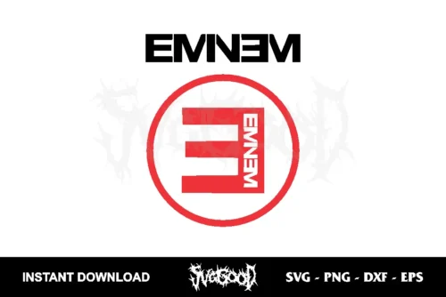 eminem logo svg cut file