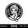 frozen elsa clipart svg cricut