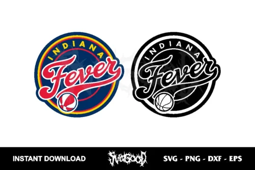 indiana fever logo svg cricut