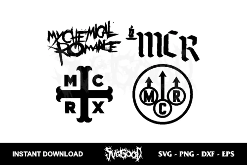 my chemical romance logo svg cricut