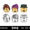 roblox face vector svg