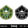 seattle storm logo svg cricut