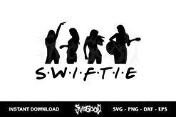 swiftie svg taylor swift silhouette svg