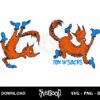 FOx in socks dr seuss svg