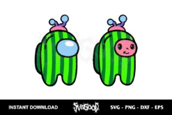 Among Us Cocomelon SVG