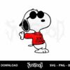 Snoopy Joe Cool SVG 2 snoopy joe cool svg