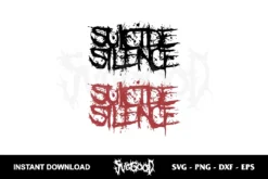 sucide silence band logo svg cricut
